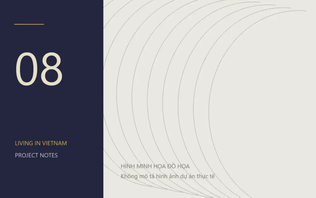 Hình minh họa đồ họa cho hồ sơ Celesta Gold — không phải ảnh dự án thực tế