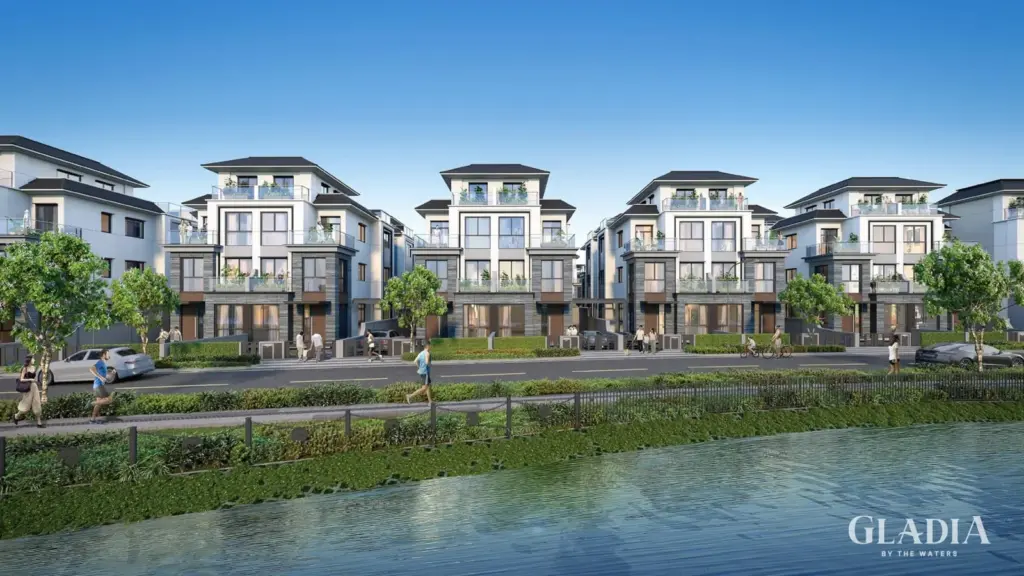 Gladia by the Waters – Thấp tầng — Phối cảnh / ảnh giới thiệu · Nguồn: gladia.com.vn