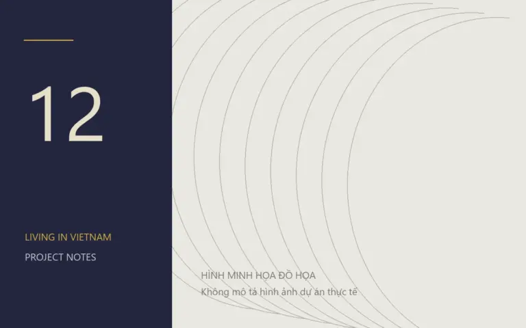 Hình minh họa đồ họa cho hồ sơ Gladia by the Waters – Thấp tầng — không phải ảnh dự án thực tế