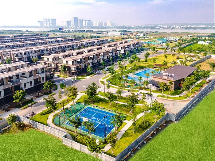 Izumi City — Ảnh giới thiệu khu đô thị theo Nam Long · Nguồn: www.namlongvn.com
