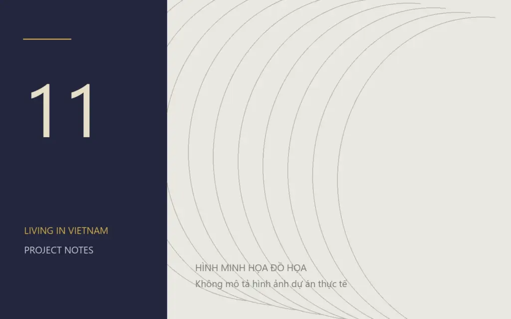 Hình minh họa đồ họa cho hồ sơ Palm River — không phải ảnh dự án thực tế