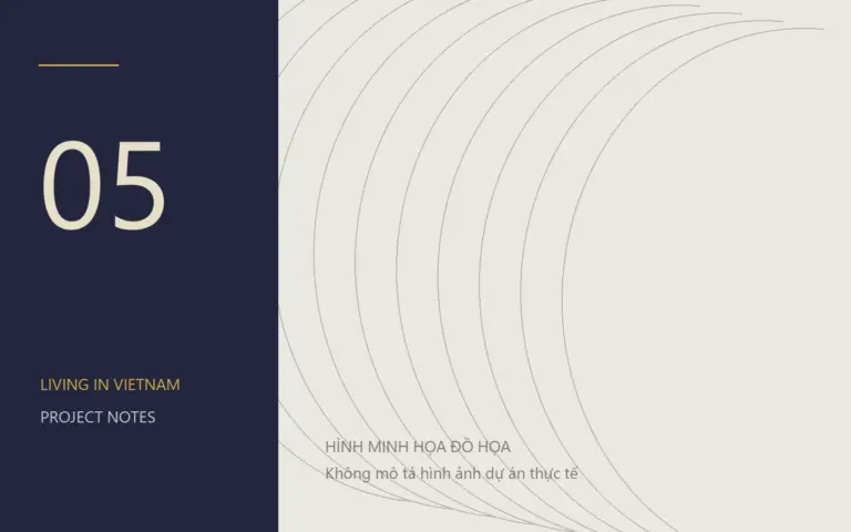Hình minh họa đồ họa cho hồ sơ The Global City – SOHO — không phải ảnh dự án thực tế