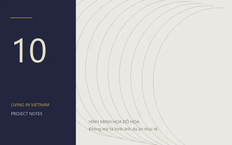 Hình minh họa đồ họa cho hồ sơ The Privé — không phải ảnh dự án thực tế